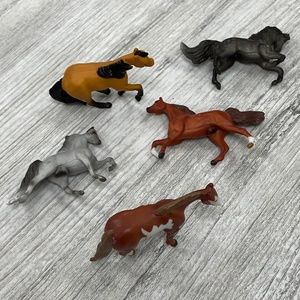 Breyer Mini Whinnies Stallions Collection 2008 #300141 Set of 5 - EUC